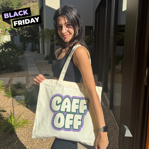 Caff Off Canvas Bag (Limited Stock)