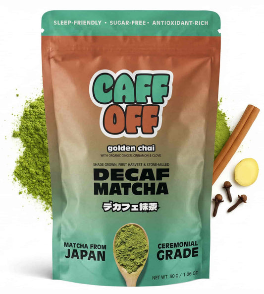 Golden Chai Decaf Matcha