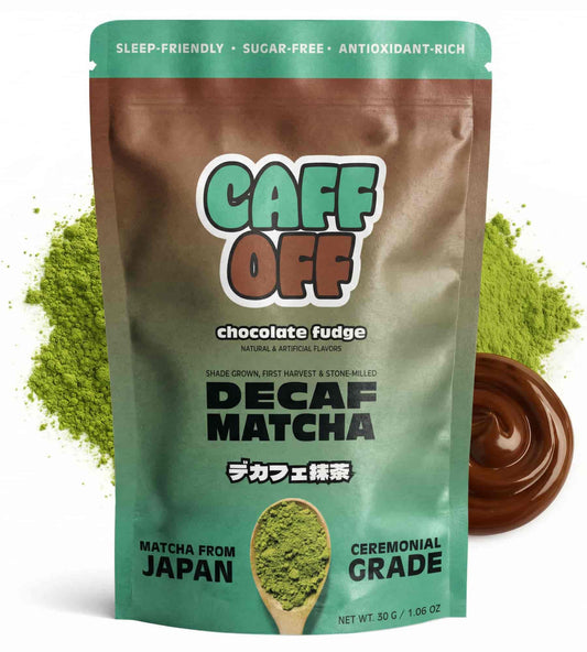 Chocolate Fudge Decaf Matcha
