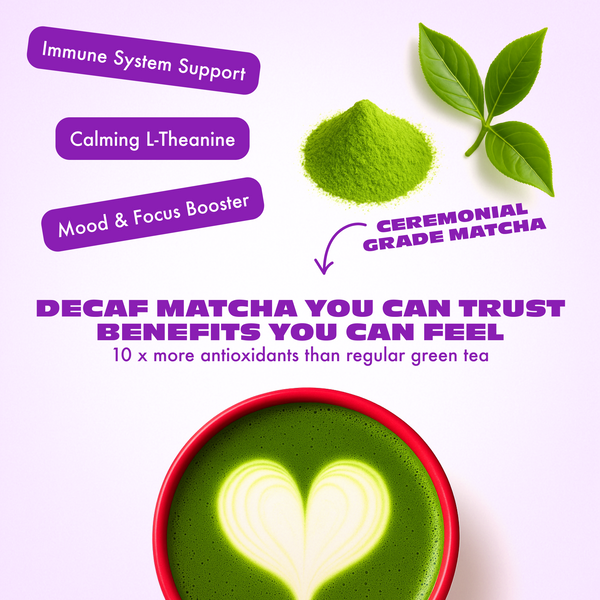 Traditional Decaf Matcha Sticks