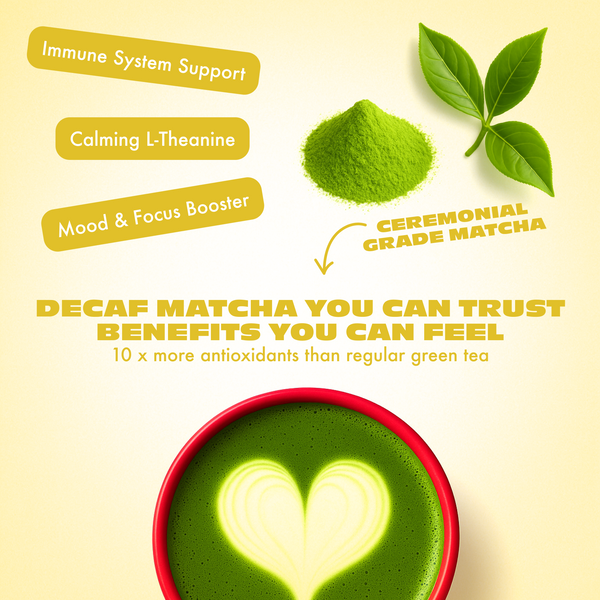 Lemon Yuzu Decaf Matcha