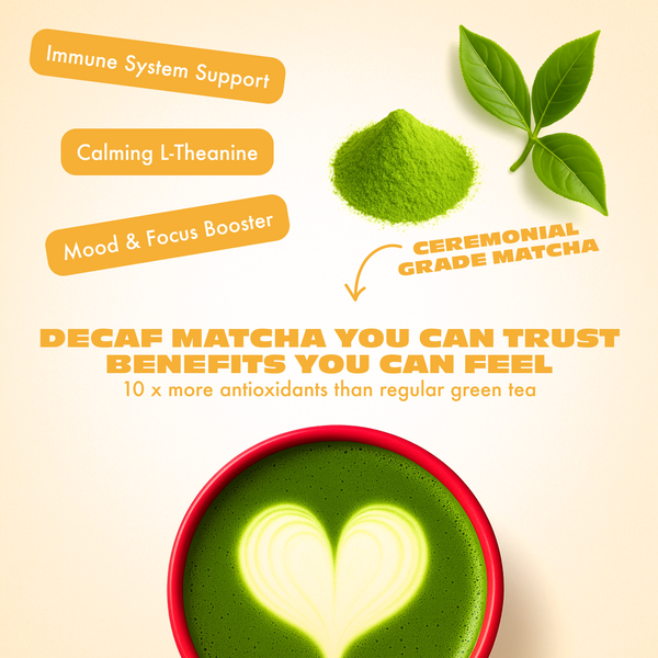 Mango Tango Decaf Matcha