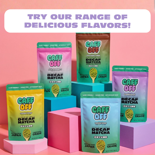 Ceremonial Flavored Decaf Matcha