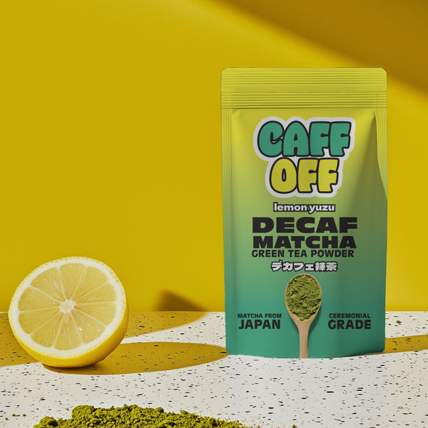 Lemon Yuzu Decaf Matcha