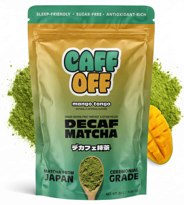 Mango Tango Decaf Matcha
