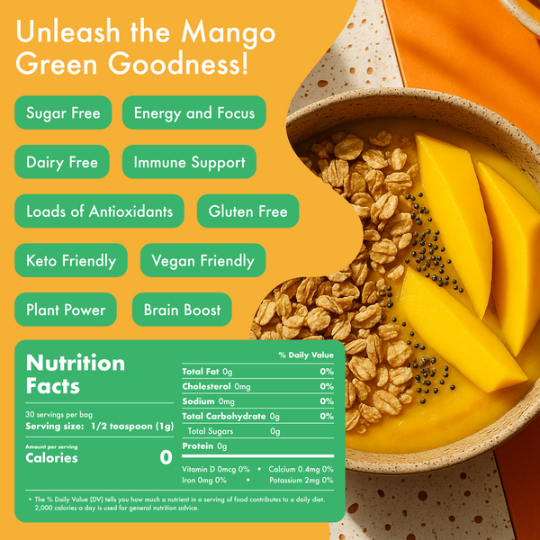 Mango Tango Caffeinated Matcha