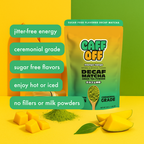 Mango Tango Decaf Matcha