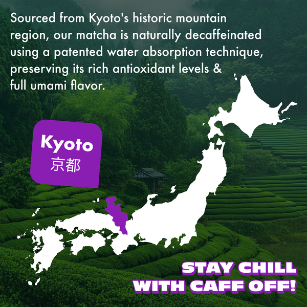 Traditional Decaf Matcha Sticks