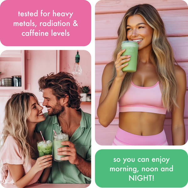 Pink Strawberry Decaf Matcha 100g