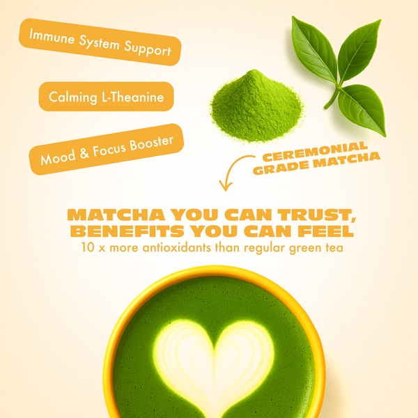 Mango Tango Caffeinated Matcha