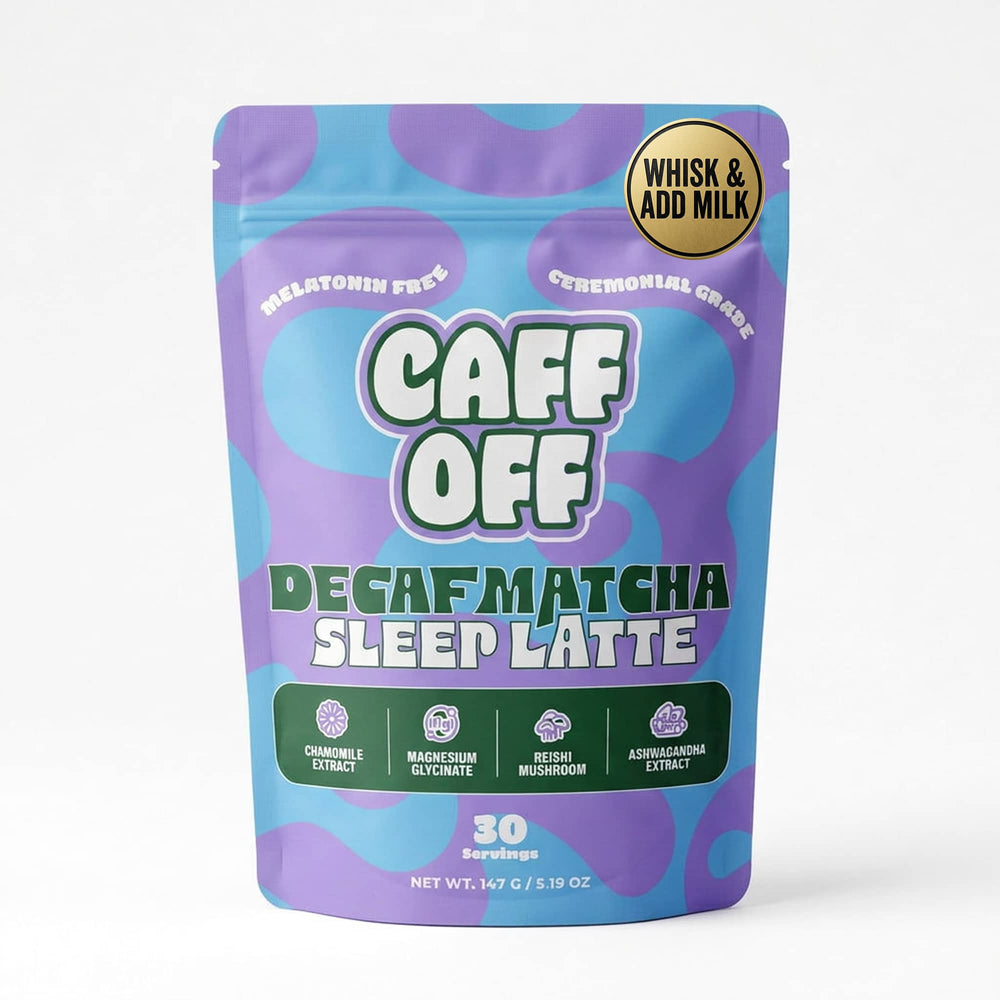 Decaf Matcha Sleep Latte