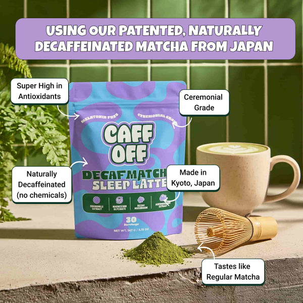 Decaf Matcha Sleep Latte