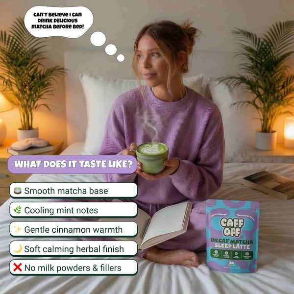Decaf Matcha Sleep Latte