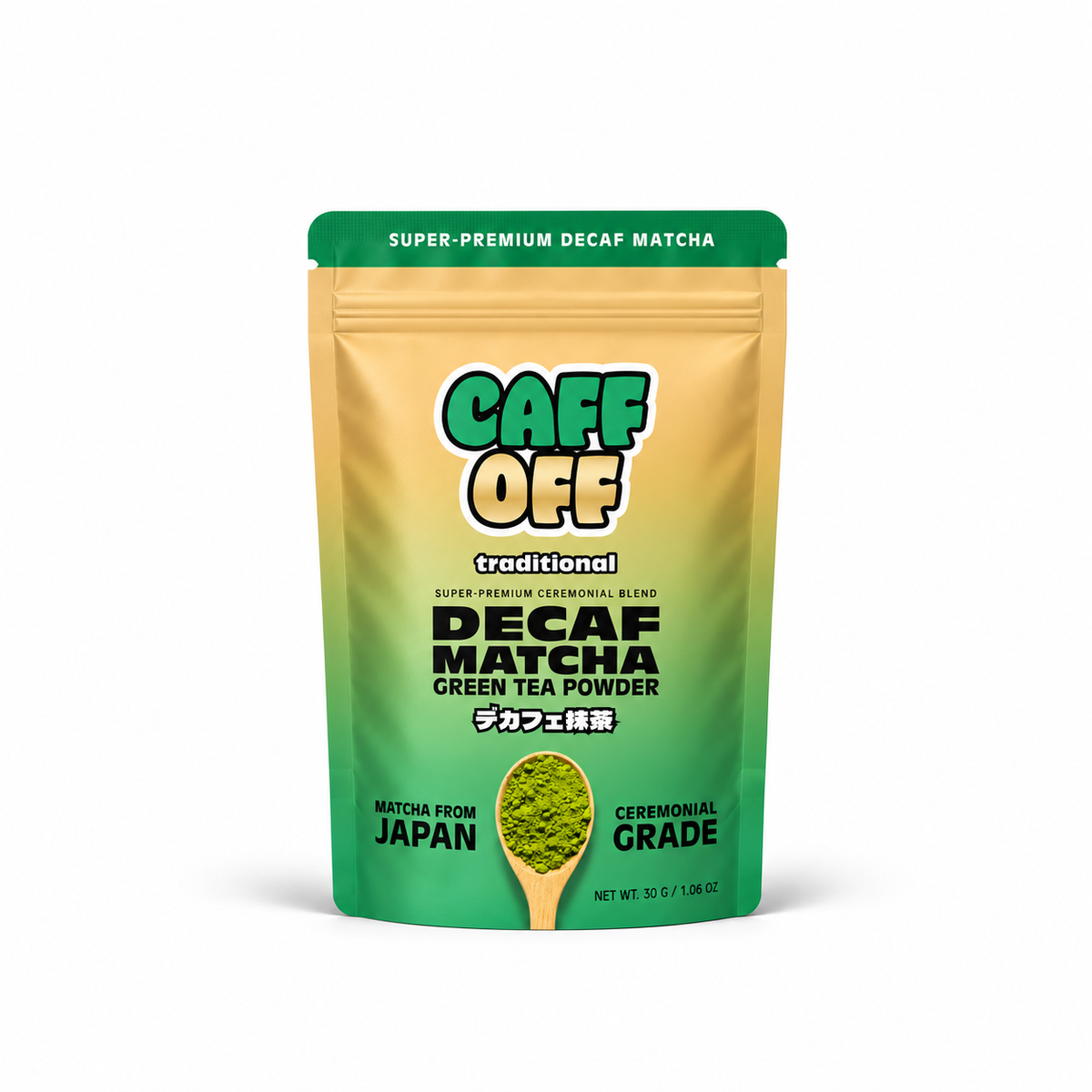 Super-Premium Decaf Matcha