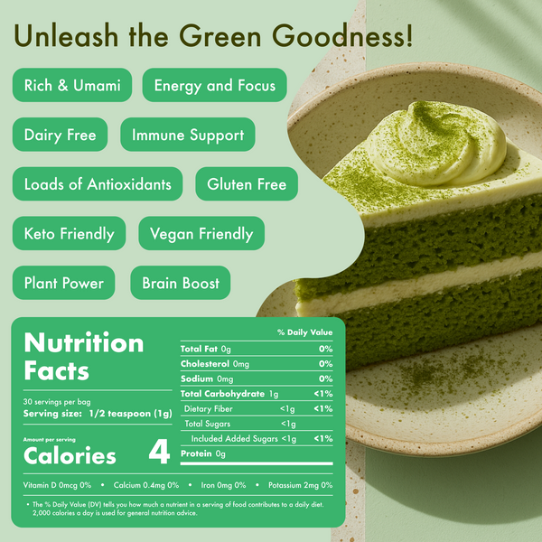 Sweetened Barista Decaf Matcha 30g