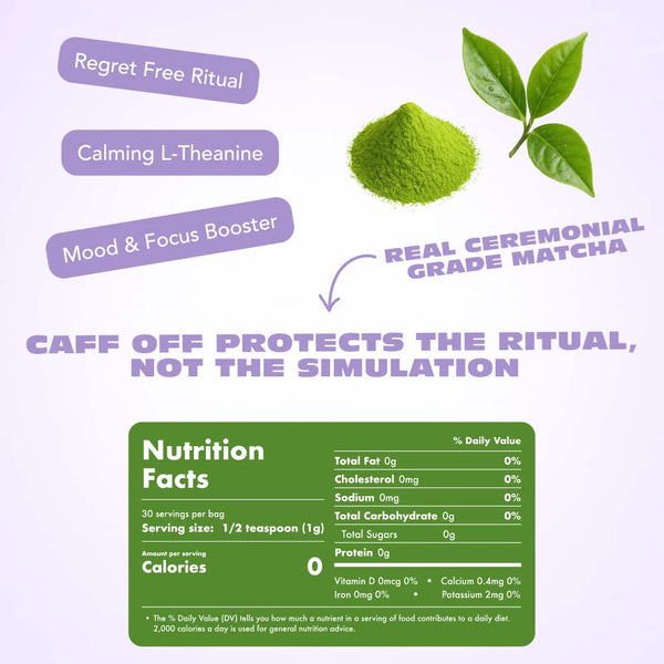 Traditional Decaf Matcha