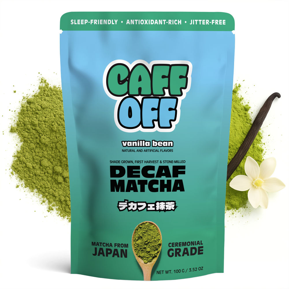 Vanilla Bean Decaf Matcha 100g