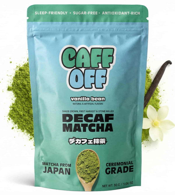 Vanilla Bean Decaf Matcha
