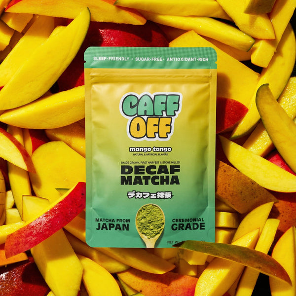 Mango Tango Decaf Matcha
