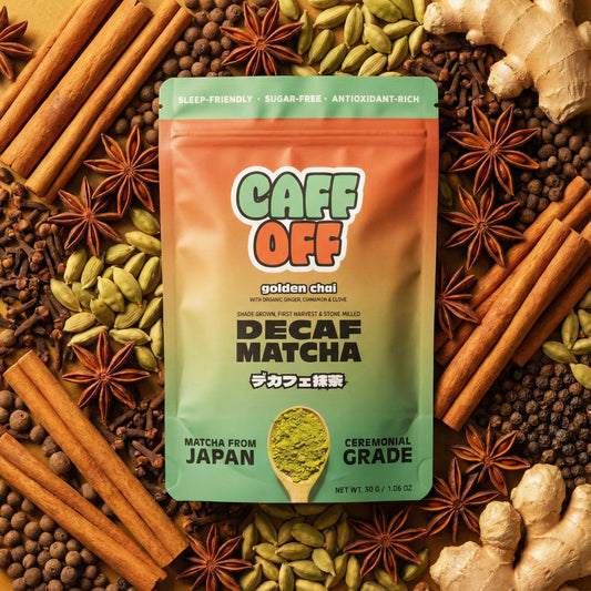 Golden Chai Decaf Matcha