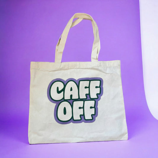 Caff Off Canvas Bag