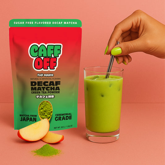 Fuji Apple Decaf Matcha