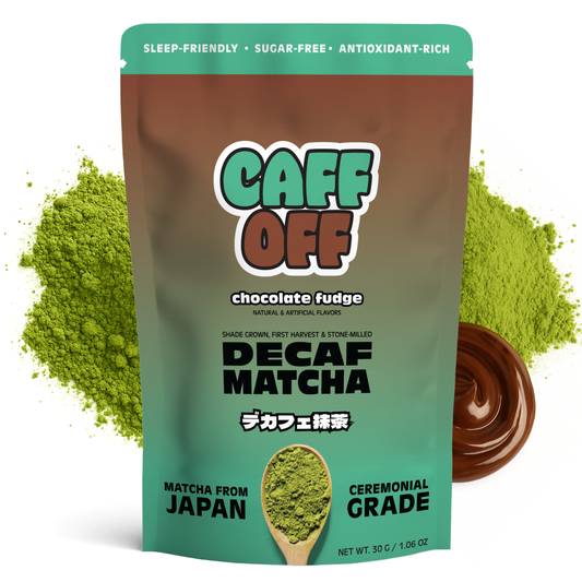 Chocolate Fudge Decaf Matcha