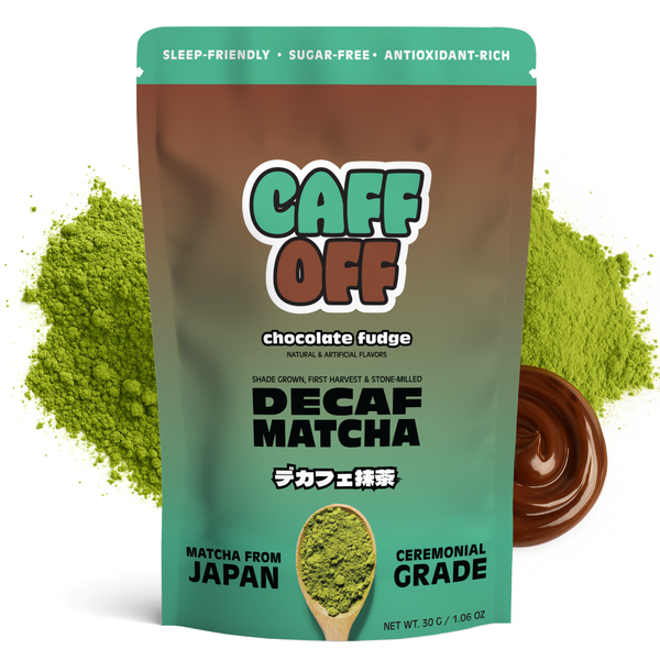 Chocolate Fudge Decaf Matcha