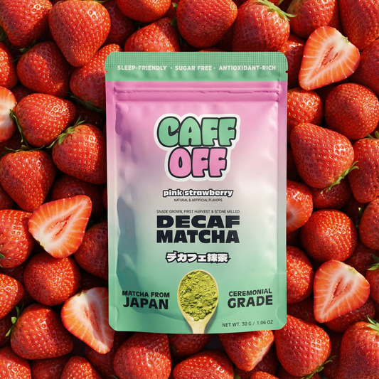 Pink Strawberry Decaf Matcha