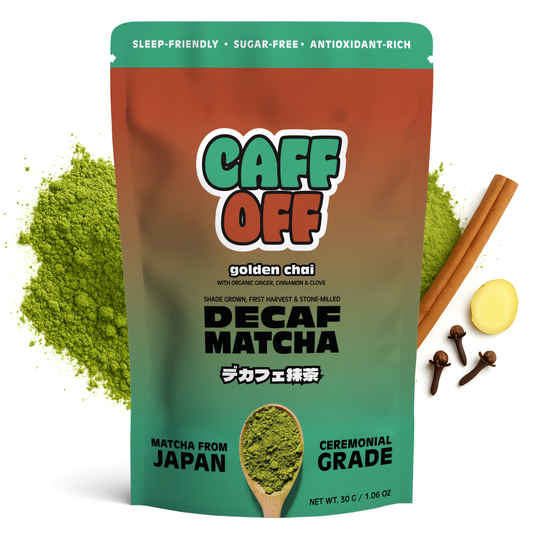 Golden Chai Decaf Matcha