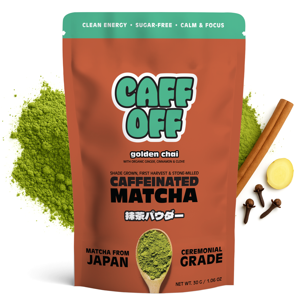 Golden Chai Caffeinated Matcha 30g