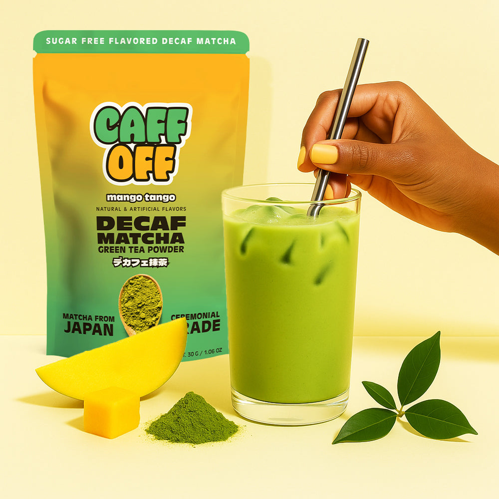 Mango Tango Decaf Matcha