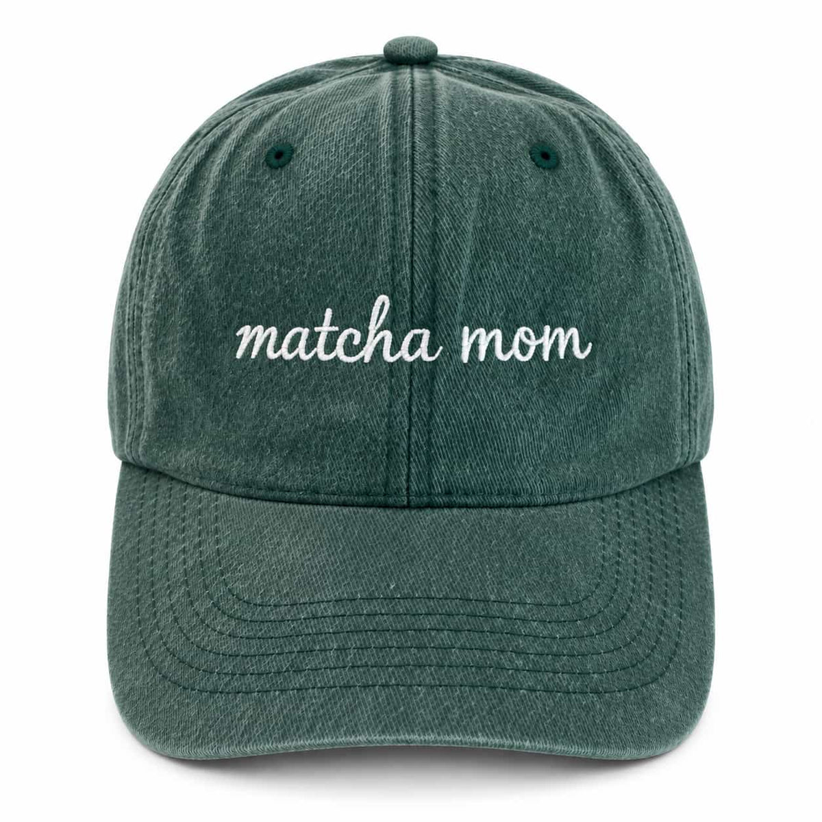 Matcha Mom Vintage Cap