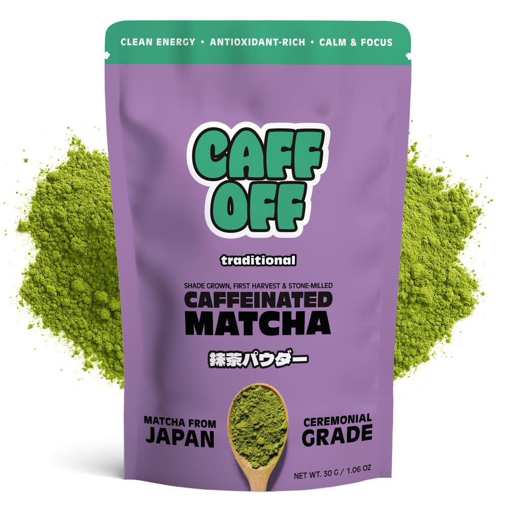 Traditional Caffeinated Matcha 30g