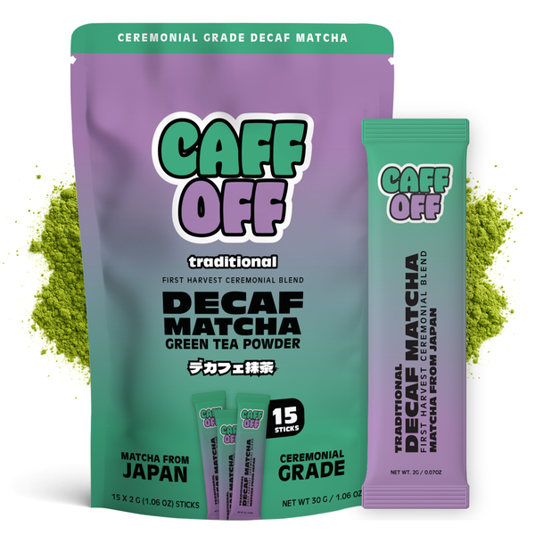 Traditional Decaf Matcha Sticks