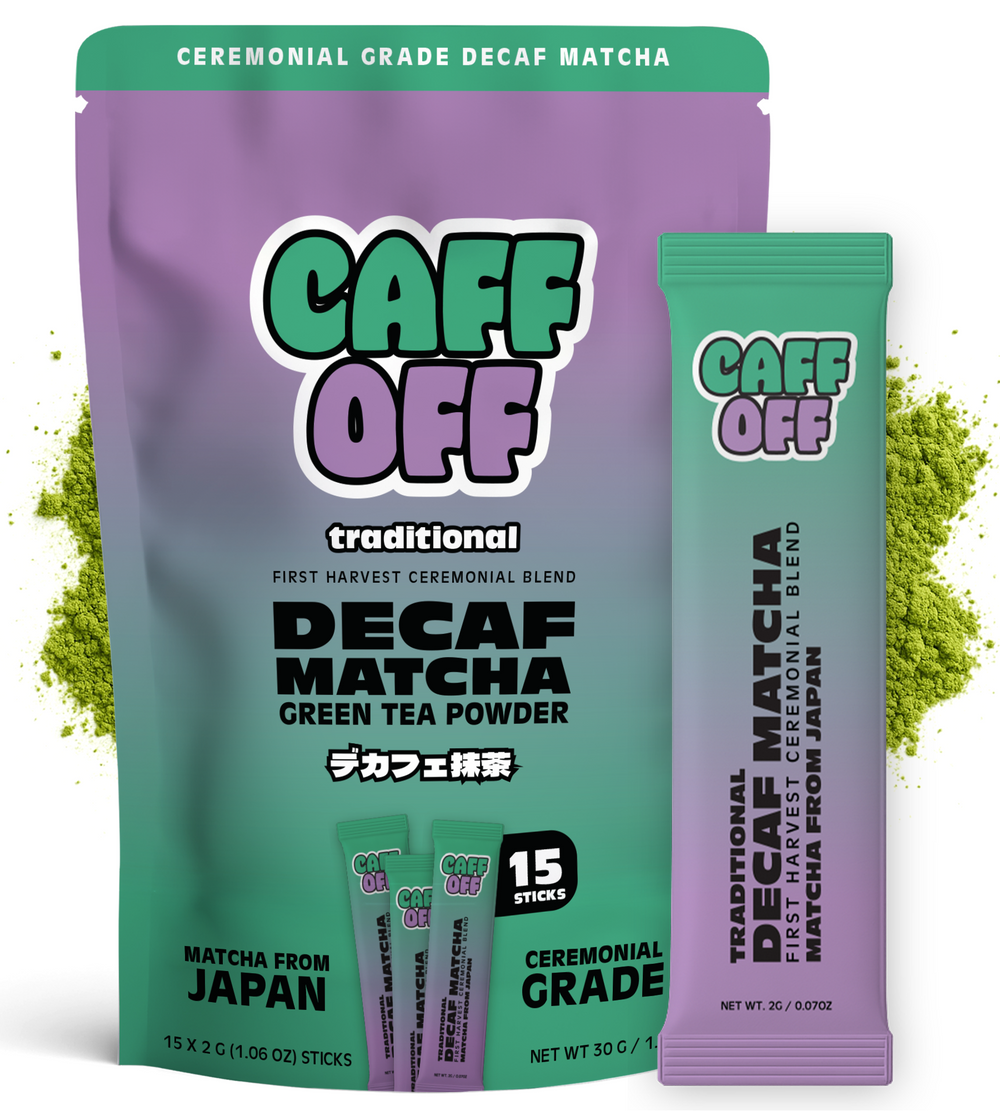 Traditional Decaf Matcha Sticks
