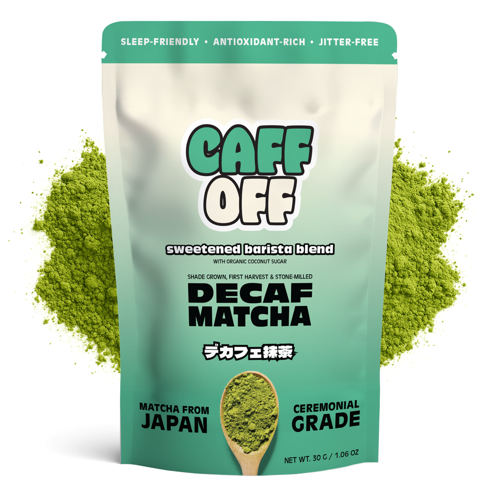 Sweetened Barista Decaf Matcha 30g