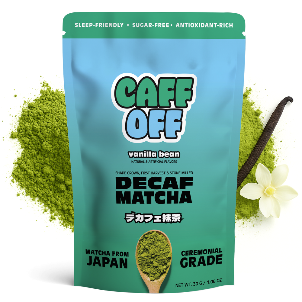 Vanilla Bean Decaf Matcha 30g